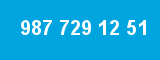 987 729 12 51 987 729 12 51